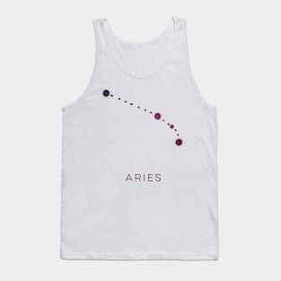 ARIES STAR CONSTELLATION ZODIAC SIGN Tank Top